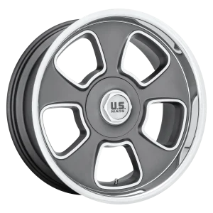 US Mag – U125 BOULEVARD – Gunmetal – 20″x8″ 1mm – All weather Wheels – U1252080D845